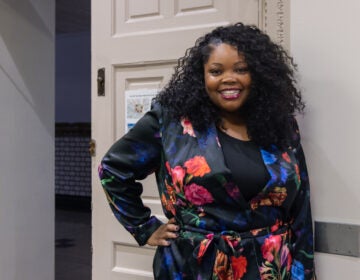 Katherine Gilmore Richardson poses for a photo in City Hall