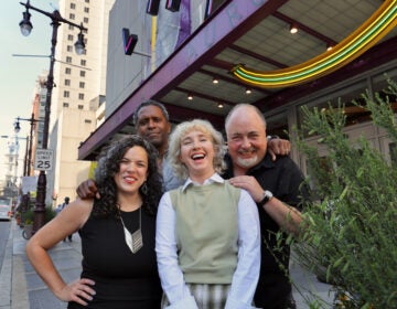 Managing Director Leigh Goldenberg and Co-Artistic Directors Lindsay Smiling, Morgan Green and Yury Umov.