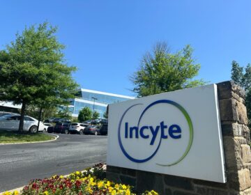 Incyte's offices in the Wilmington suburbs of Alapocas. (Kristen Mosbrucker-Garza/WHYY)