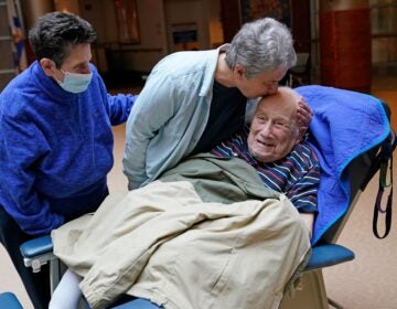 patient at a nursing home