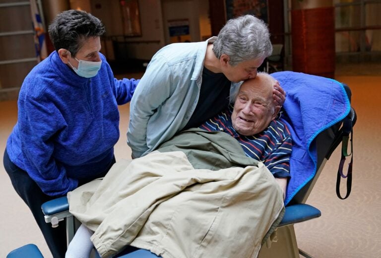 patient at a nursing home