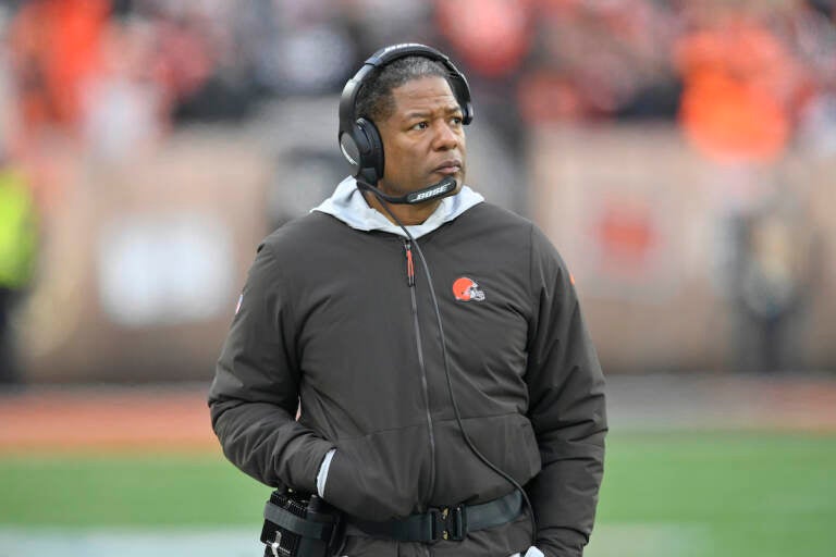 File photo: Cleveland Browns defensive coordinator Steve Wilks walks on the sideline during an NFL football game against the Cincinnati Bengals, Sunday, Dec. 8, 2019, in Cleveland. Two coaches joined Brian Flores on Thursday, April 7, 2022, in his lawsuit alleging racist hiring practices by the NFL toward coaches and general managers. The updated lawsuit in Manhattan federal court added coaches Steve Wilks and Ray Horton