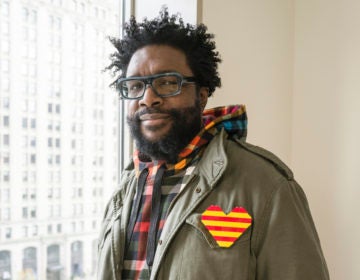 This Nov. 19, 2019 photo shows Questlove posing for a portrait in New York to promote his cookbook “Mixtape Potluck.” (Photo by Matt Licari/Invision/AP)