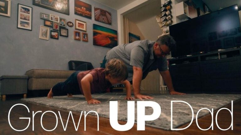 Joseph Gidjunis explores fatherhood in the PBS show Grown Up Dad.