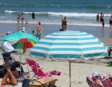 People on the beach