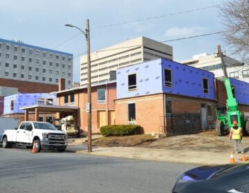 St. Michael's School and Nursery undergoing construction