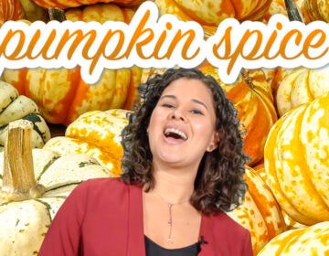 Kae Lani Palmisano discussing pumpkin pie and pumpkin spice