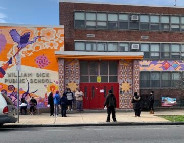 William Dick School in North Philadelphia does not fare well in meeting the district’s minimum ventilation standards. (The Notebook) 