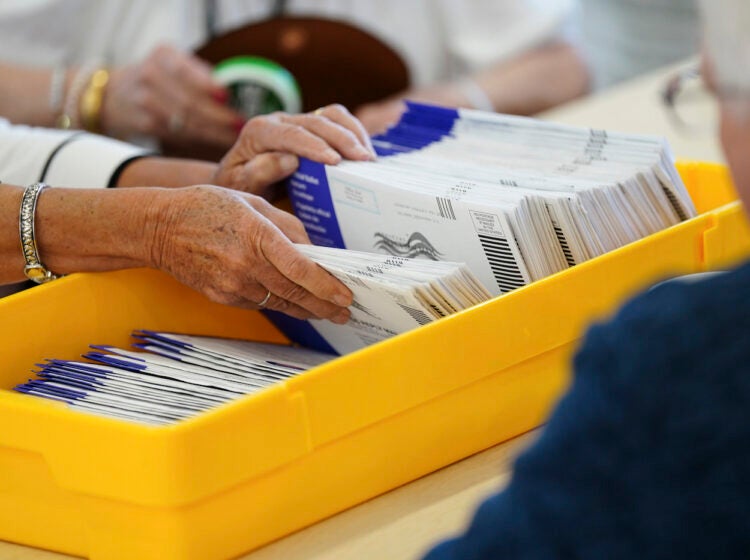 Sorting mail ballots