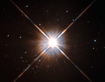 A shot of Proxima Centauri from the Hubble Telescope. Image: ESA/Hubble & NASA