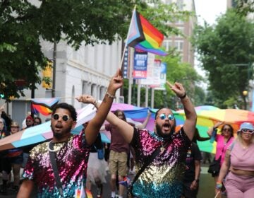 People marching for Philly Pride 365