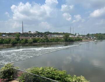 A view of the Schuylkill River