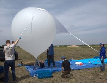 The University of Delaware's balloon