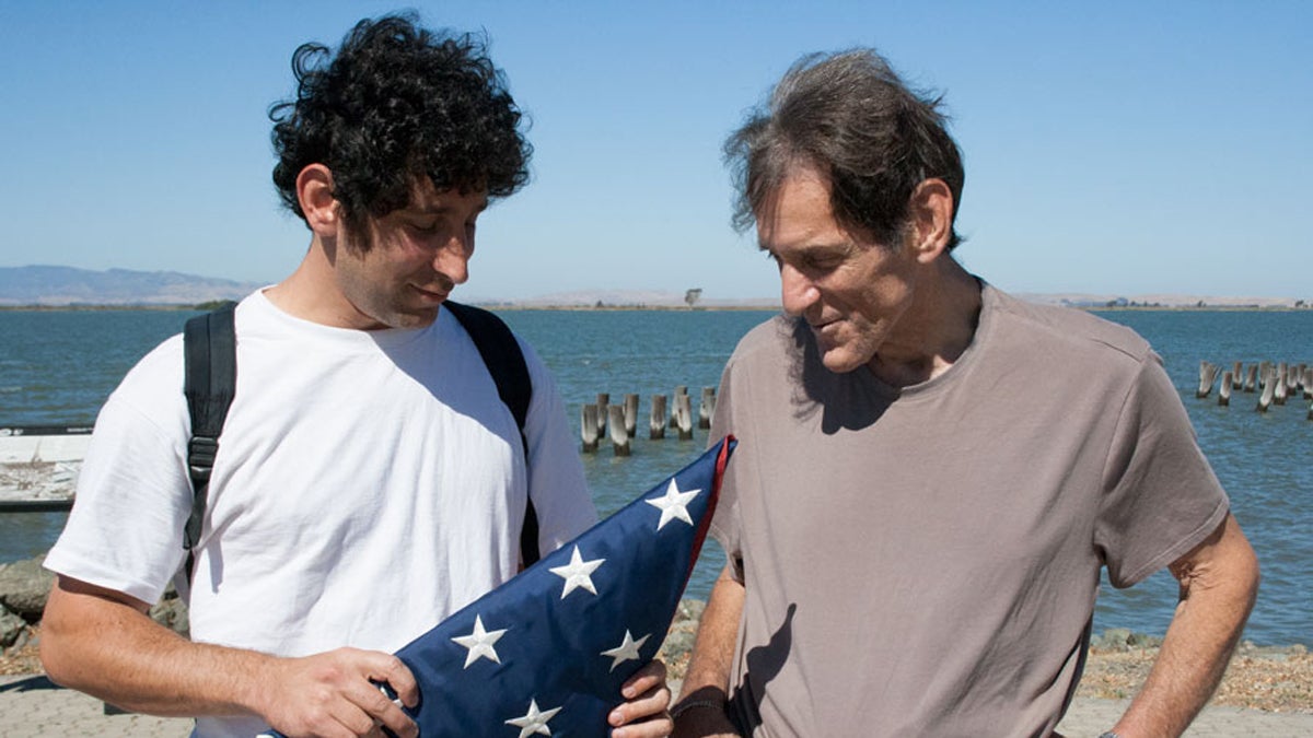 Andrew Stelzer and his father