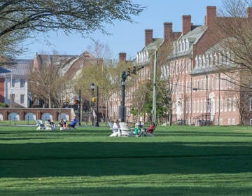 University of Delaware's campus (U Del.)