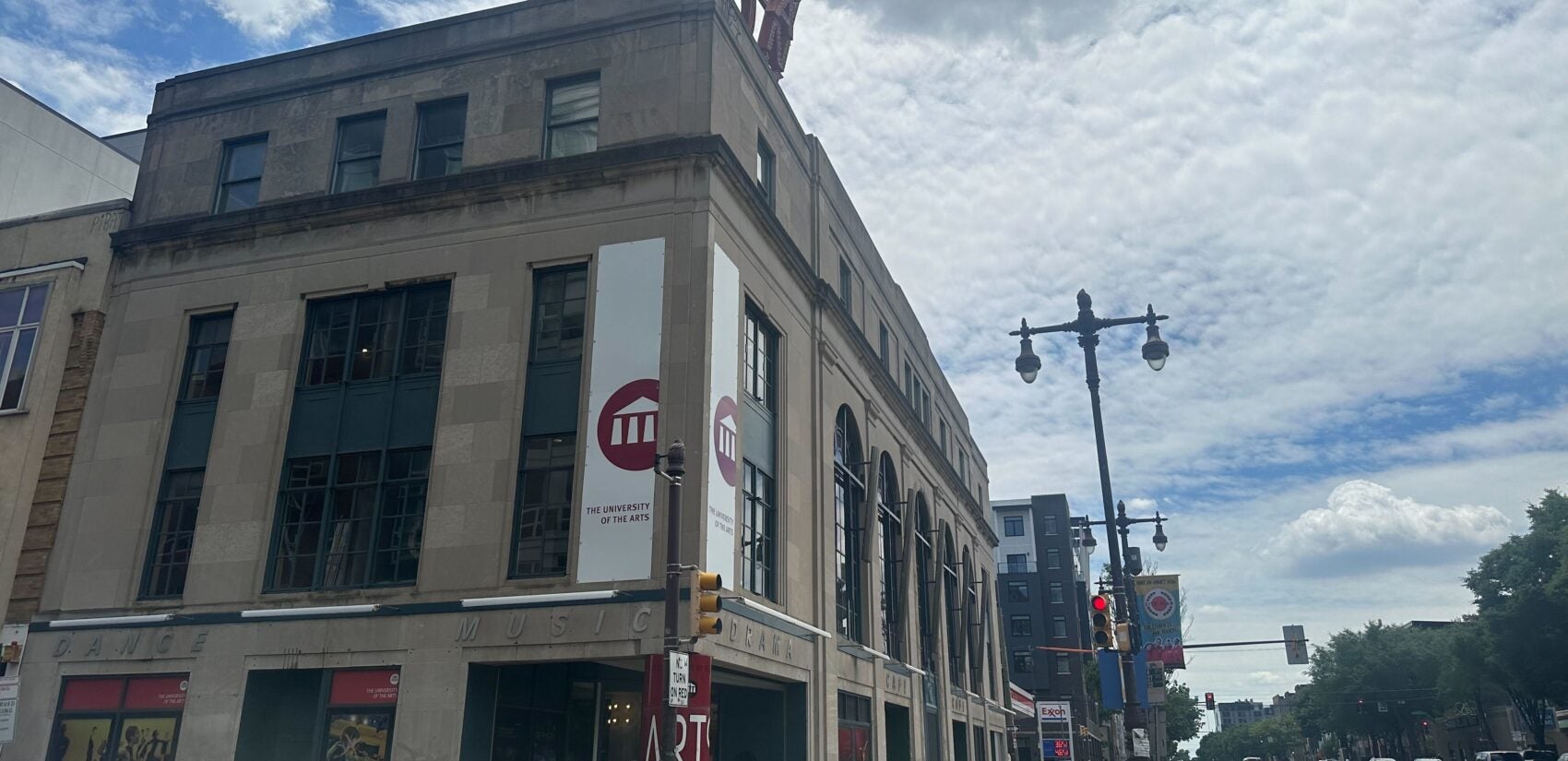 The University of the Arts acquired an old bank near Broad and South streets and turned it into the Arts Bank. (Kristen Mosbrucker-Garza)