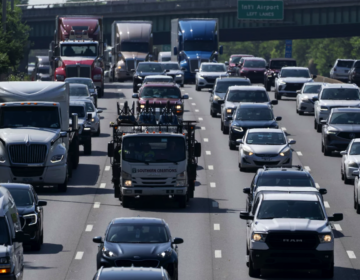 highway filled with cars