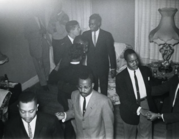 Vintage photo of people dancing