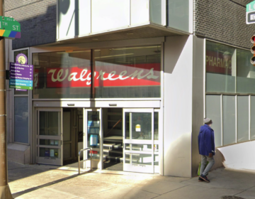 Exterior of Walgreens store